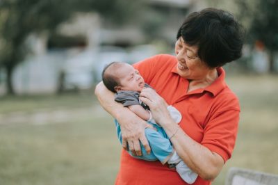 confinement nanny and baby