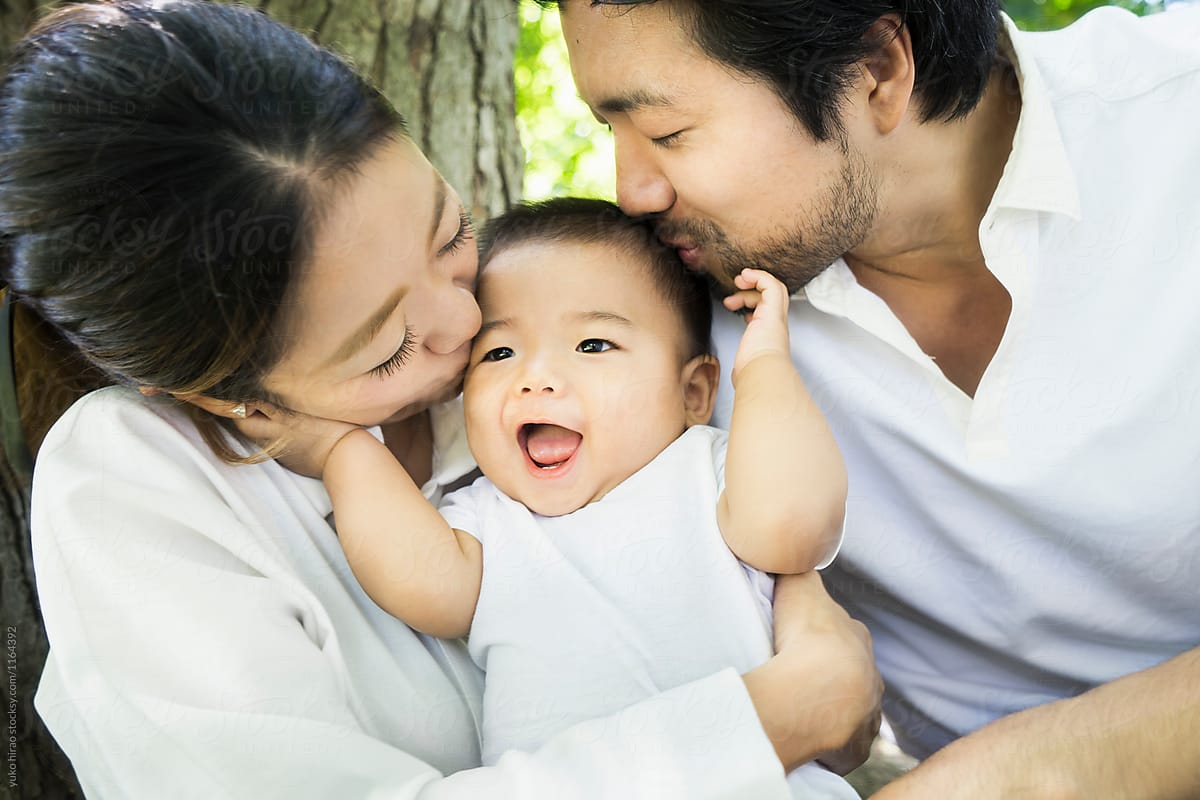baby and family